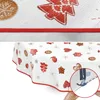 Tischdecke Wachstuch Weihnachten Weiß Robust Produktbild-Vorschau 2