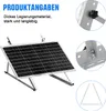 Držák solárního panelu 114cm pro 2 solární moduly solární Náhled obrázku produktu 10