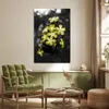 MuchoWow® Poster Blumen - Gelb - Farben 80x120 cm - Produktbild-Vorschau 3