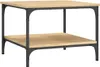 vidaXL Konferenční stolek Sonoma Dub 55x55x40 cm Materiál Náhled obrázku produktu 5