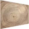 Metallische Magnettafel BAUMSTAMM NATUR BAUMKERN 90x60cm Produktbild-Vorschau 2