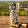 Metall Dubbebecher und Dubbeglas (Silber) 0,5 Liter - Produktbild-Vorschau 2