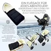 BAMBINIWELT Winterfußsack Fußsack universal  108cm für Produktbild-Vorschau 2