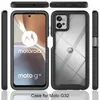 Moto G32 Pouzdro, Hybrid Průhledné Zadní Kryt, Robustní TPU Náhled obrázku produktu 2