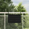 vidaXL Tavolo da balcone sospeso nero 60 x 39 x 65 cm Anteprima dell’immagine prodotto 3