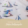 Janine Modern Art Mako Satin Bettwäsche - Segelboote 155 x Produktbild-Vorschau 3