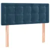 vidaXL Boxspringbett mit Matratze Dunkelblau 120x200 cm Produktbild-Vorschau 10