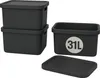 Plastard Boxen 31 L, 3er-Set, stapelbar, BPA-frei, Produktbild-Vorschau 1