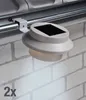 HI LED-Solar-Dachrinnen-Leuchten-Set 2 Stk. Weiß Produktbild-Vorschau 5