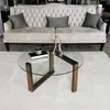 Skye Decor, Yuvarlak- Yuvarlak Cam Orta Sehpa S300NOS, Produktbild-Vorschau 10