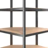 vidaXL Étagère d'angle avec 4 étagères Anthracite Acier & Voir les images du produit 7