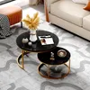 STILVORA 2er Set Couchtisch Satztisch Schwarz, Produktbild-Vorschau 2