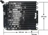 Condenseur de climatisation 125mm MAHLE pour PORSCHE 911 Voir les images du produit 3
