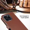Selencia Bibliothèque en cuir véritable pour l'Apple iPhone Voir les images du produit 2