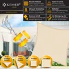 KESSER® Sonnensegel Sonnenschutz Windschutz | HDPE Gewebe | Produktbild-Vorschau 2