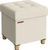 SONGMICS Sitzhocker, 37L, klappbare Sitztruhe, Produktbild-Vorschau 1