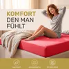 Lavea® Spannbettlaken 200x220cm, Maya, 100% Baumwolle, Produktbild-Vorschau 6