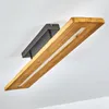 Volano »Volano« dimmbare Deckenlampe aus dunklem Holz und Produktbild-Vorschau 7