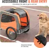 Remorque pour chien 30 kg Remorque pour vélo Acier au Voir les images du produit 5