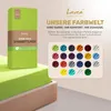 Lavea® Spannbettlaken 140x200cm - 160x200cm, Maya, 100% Produktbild-Vorschau 4