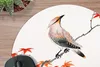 MuchoWow® Mauspad Mousepad Vintage - Vogel - Baum - Produktbild-Vorschau 2
