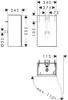 Waschtischunterschrank Xevolos E TA re 340x555x245mm Ko Produktbild-Vorschau 2