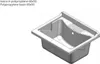 Mobile Lavatoio bianco Garden 60x50X85 PVC Anteprima dell’immagine prodotto 3