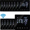 A collection of digital thermostats displayed on a black background. Náhľad obrázku produktu