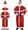 Detex Costume Babbo Natale Completo 5 pz. Vestito Abito Anteprima dell’immagine prodotto 1