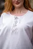 Mittelalter Bluse Weiß "Tilda" XL Produktbild-Vorschau 5