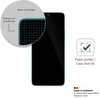 A smartphone screen protector is shown with a magnified corner detail and marketing text. Náhled obrázku produktu