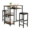 3 stk. Set | Søjletabel | Dimensioner Tabel ca. H. 93 x B. Produktbild-Vorschau 1