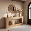 Tribesigns, consolle, 200 cm, stile rustico, ideale per Anteprima dell’immagine prodotto 5