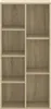 vidaXL Bibliothèque Chêne Sonoma 50x25x105 cm Matériau Voir les images du produit 4