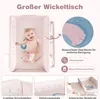 COSTWAY 5 in 1 Wickelkommode, Wickeltisch, Wickelstation Produktbild-Vorschau 9