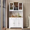 Armoire de cuisine Flieks avec 5 portes, 3 tiroirs et Voir les images du produit 3