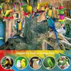 Vogelspielzeug - Papagei Spielzeug, Vogelkäfig Produktbild-Vorschau 3