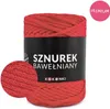 Kokonki Premium Baumwollseil 5mm Rot, Rolle 100m, Robust & Produktbild-Vorschau 1