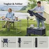 WOLTU Campingstuhl 2er Set Faltbar mit Getränkehalter & Produktbild-Vorschau 5