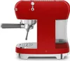 A red espresso machine on a white background. Náhled obrázku produktu