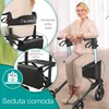 ELONEO Rollator faltbar und leicht mit Sitz, Produktbild-Vorschau 14