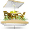Duży parasol ogrodowy plażowy kwadrat łamany 160 x 160 cm Podgląd zdjęcia produktu 1
