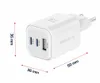 Swissten, USB-C 45W + USB 18W GaN-Netzteil Schnellladen Produktbild-Vorschau 9