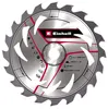 Einhell Handkreissägen-Zubehör Sägebl HM Mit-Dü 150x16 Z20 Produktbild-Vorschau 1