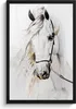 MuchoWow® MuchoWow® Gerahmtes Poster Pferd - Aquarell - Produktbild-Vorschau 1