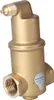 A brass pressure relief valve with threaded connections. Produktbild-Vorschau