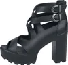 Black Premium by EMP Damen schwarze High Heels mit Riemen Produktbild-Vorschau 4