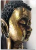 Leinwandbild goldener buddha zen spa feng shui 80x120 cm Produktbild-Vorschau 3