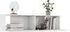 vidaXL TV-Schrank Hochglanz-Weiß 120x30x30 cm Holzwerkstoff Produktbild-Vorschau 3