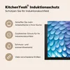 KitchenYeah© Herdabdeckplatte Violette Geometrie in Form Produktbild-Vorschau 6